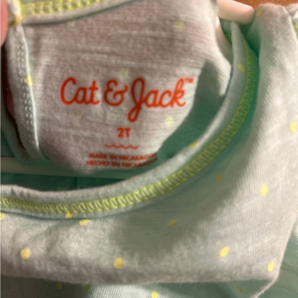 2 tops 1 great price!!! Cat & Jack size 2t. Both are new with tags - Picture 4 of 8